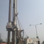 Kochi Metro piling work 4